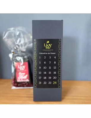 Calendrier de l'avent de thé et infusion bio